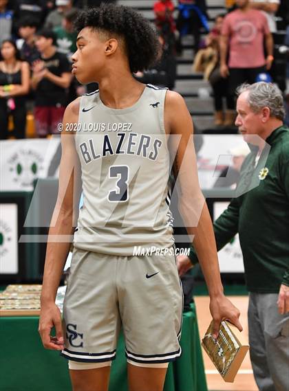 Thumbnail 1 in Sierra Canyon vs. Rancho Christian (The Classic at Damien) photogallery.