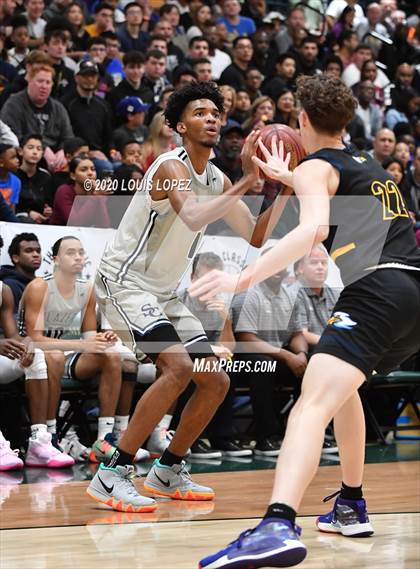 Thumbnail 1 in Sierra Canyon vs. Rancho Christian (The Classic at Damien) photogallery.