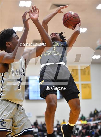 Thumbnail 1 in Sierra Canyon vs. Rancho Christian (The Classic at Damien) photogallery.