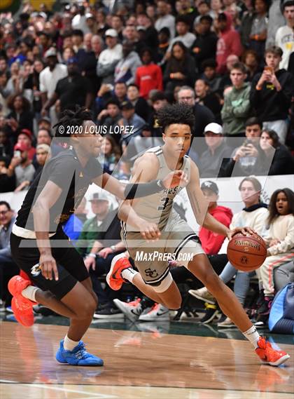 Thumbnail 1 in Sierra Canyon vs. Rancho Christian (The Classic at Damien) photogallery.