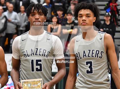 Thumbnail 3 in Sierra Canyon vs. Rancho Christian (The Classic at Damien) photogallery.