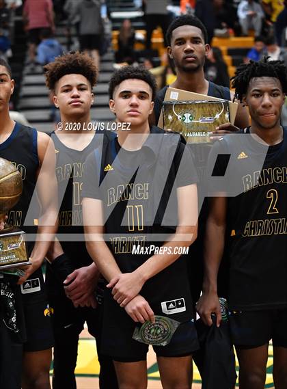 Thumbnail 3 in Sierra Canyon vs. Rancho Christian (The Classic at Damien) photogallery.