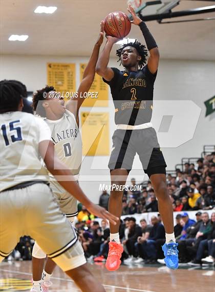 Thumbnail 3 in Sierra Canyon vs. Rancho Christian (The Classic at Damien) photogallery.