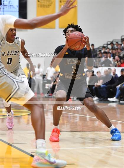 Thumbnail 1 in Sierra Canyon vs. Rancho Christian (The Classic at Damien) photogallery.
