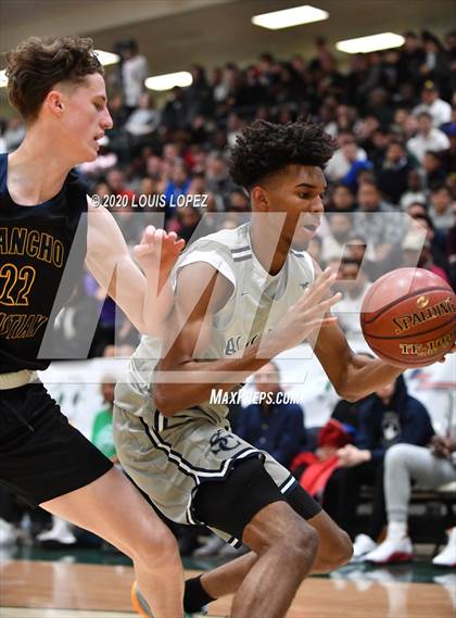 Thumbnail 2 in Sierra Canyon vs. Rancho Christian (The Classic at Damien) photogallery.