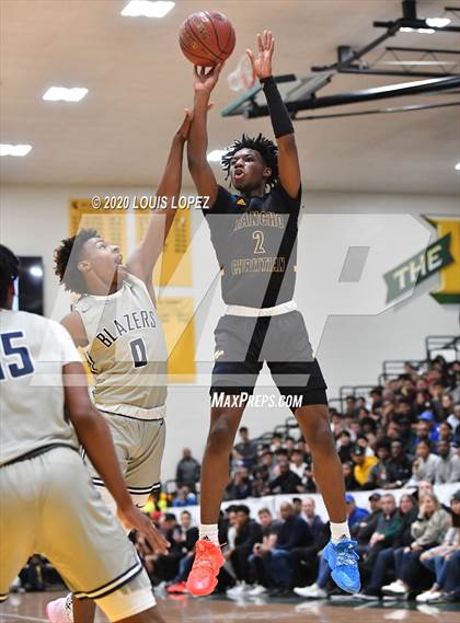 Thumbnail 1 in Sierra Canyon vs. Rancho Christian (The Classic at Damien) photogallery.