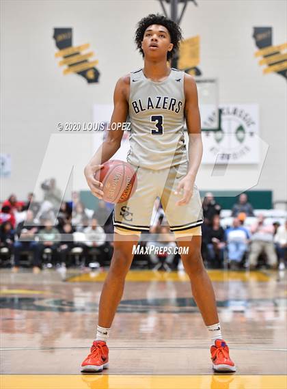 Thumbnail 2 in Sierra Canyon vs. Rancho Christian (The Classic at Damien) photogallery.