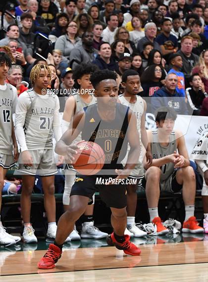 Thumbnail 1 in Sierra Canyon vs. Rancho Christian (The Classic at Damien) photogallery.