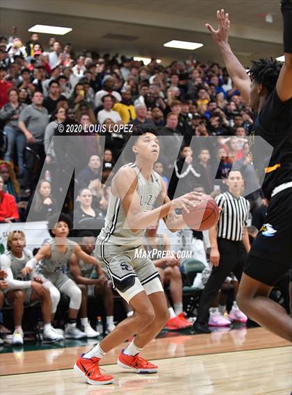 Thumbnail 2 in Sierra Canyon vs. Rancho Christian (The Classic at Damien) photogallery.