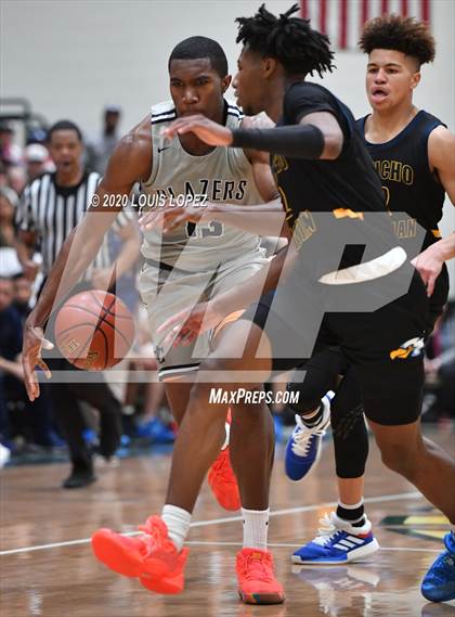 Thumbnail 1 in Sierra Canyon vs. Rancho Christian (The Classic at Damien) photogallery.
