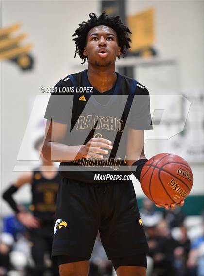 Thumbnail 2 in Sierra Canyon vs. Rancho Christian (The Classic at Damien) photogallery.