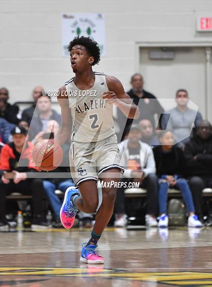 Thumbnail 2 in Sierra Canyon vs. Rancho Christian (The Classic at Damien) photogallery.