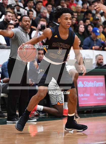 Thumbnail 1 in Sierra Canyon vs. Rancho Christian (The Classic at Damien) photogallery.