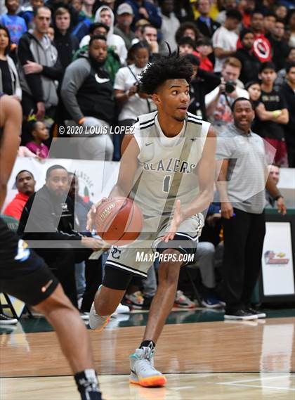 Thumbnail 1 in Sierra Canyon vs. Rancho Christian (The Classic at Damien) photogallery.