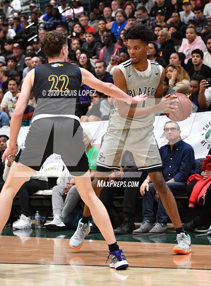 Thumbnail 1 in Sierra Canyon vs. Rancho Christian (The Classic at Damien) photogallery.