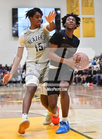 Thumbnail 1 in Sierra Canyon vs. Rancho Christian (The Classic at Damien) photogallery.