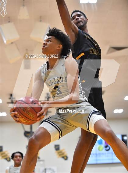 Thumbnail 3 in Sierra Canyon vs. Rancho Christian (The Classic at Damien) photogallery.