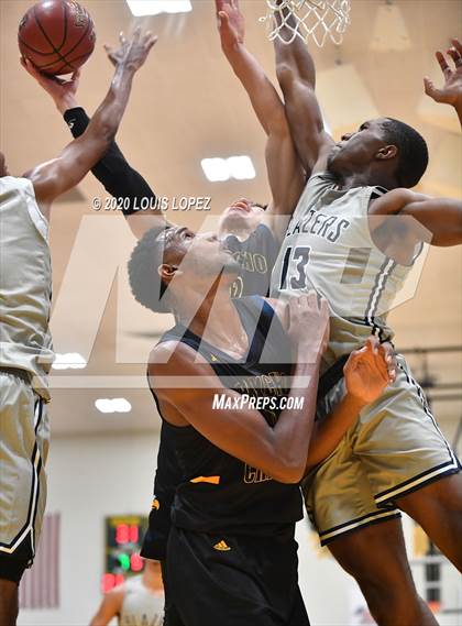 Thumbnail 2 in Sierra Canyon vs. Rancho Christian (The Classic at Damien) photogallery.