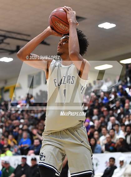 Thumbnail 1 in Sierra Canyon vs. Rancho Christian (The Classic at Damien) photogallery.