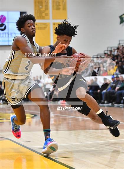 Thumbnail 1 in Sierra Canyon vs. Rancho Christian (The Classic at Damien) photogallery.