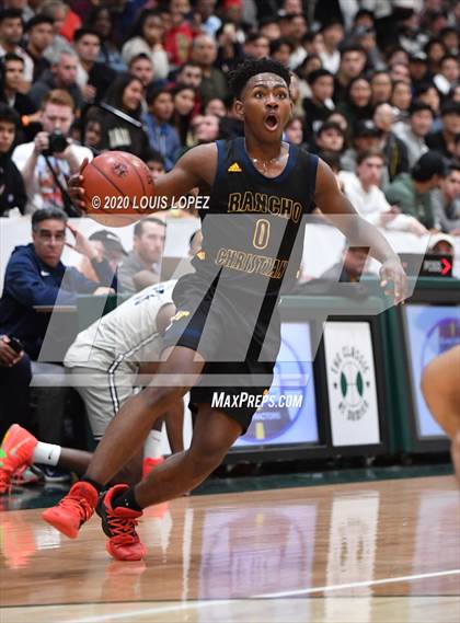 Thumbnail 1 in Sierra Canyon vs. Rancho Christian (The Classic at Damien) photogallery.