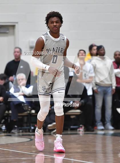 Thumbnail 3 in Sierra Canyon vs. Rancho Christian (The Classic at Damien) photogallery.