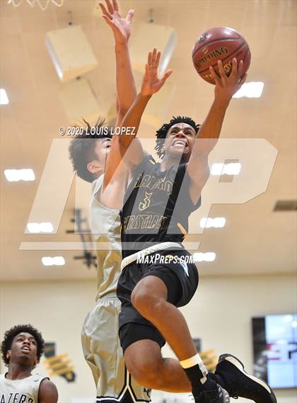 Thumbnail 1 in Sierra Canyon vs. Rancho Christian (The Classic at Damien) photogallery.