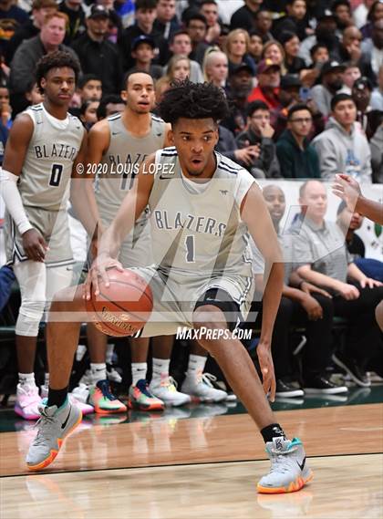 Thumbnail 1 in Sierra Canyon vs. Rancho Christian (The Classic at Damien) photogallery.
