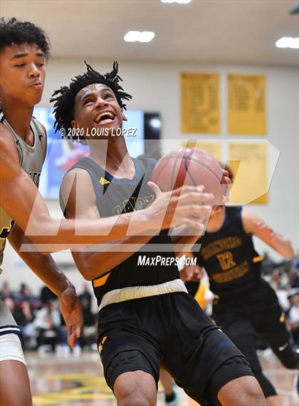 Thumbnail 2 in Sierra Canyon vs. Rancho Christian (The Classic at Damien) photogallery.