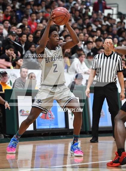 Thumbnail 3 in Sierra Canyon vs. Rancho Christian (The Classic at Damien) photogallery.