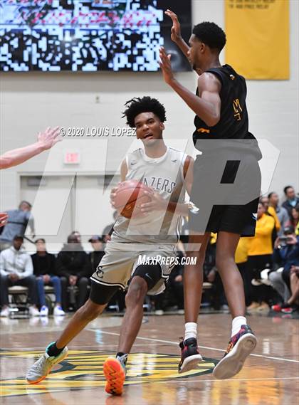 Thumbnail 2 in Sierra Canyon vs. Rancho Christian (The Classic at Damien) photogallery.