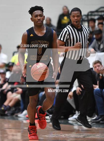 Thumbnail 2 in Sierra Canyon vs. Rancho Christian (The Classic at Damien) photogallery.