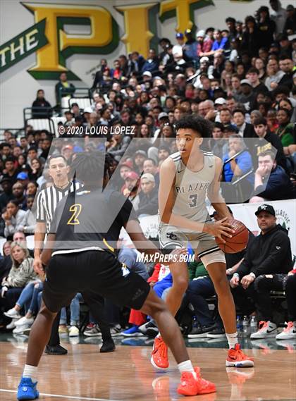 Thumbnail 1 in Sierra Canyon vs. Rancho Christian (The Classic at Damien) photogallery.