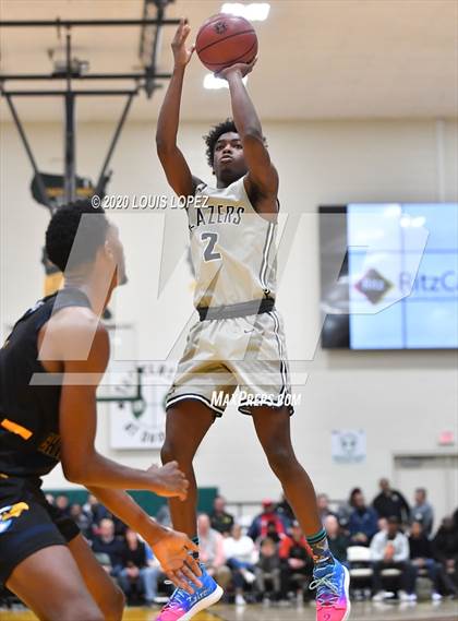 Thumbnail 1 in Sierra Canyon vs. Rancho Christian (The Classic at Damien) photogallery.