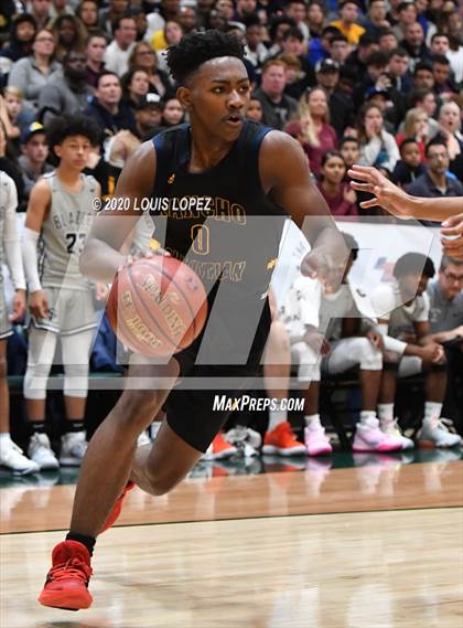 Thumbnail 1 in Sierra Canyon vs. Rancho Christian (The Classic at Damien) photogallery.