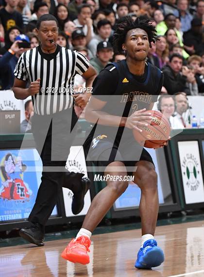 Thumbnail 1 in Sierra Canyon vs. Rancho Christian (The Classic at Damien) photogallery.