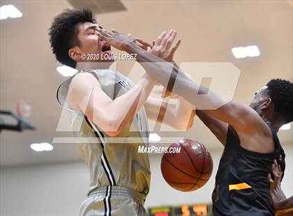 Thumbnail 3 in Sierra Canyon vs. Rancho Christian (The Classic at Damien) photogallery.