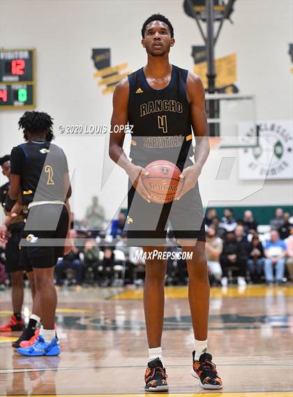 Thumbnail 1 in Sierra Canyon vs. Rancho Christian (The Classic at Damien) photogallery.