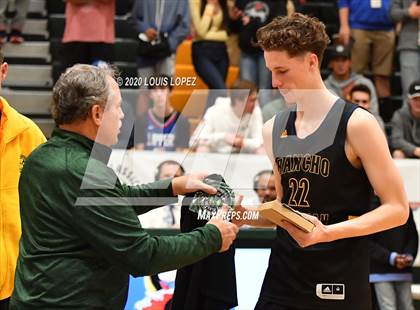 Thumbnail 1 in Sierra Canyon vs. Rancho Christian (The Classic at Damien) photogallery.