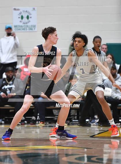 Thumbnail 2 in Sierra Canyon vs. Rancho Christian (The Classic at Damien) photogallery.