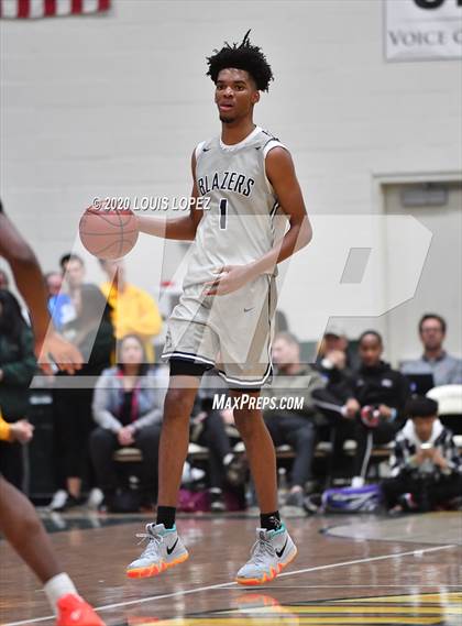 Thumbnail 3 in Sierra Canyon vs. Rancho Christian (The Classic at Damien) photogallery.
