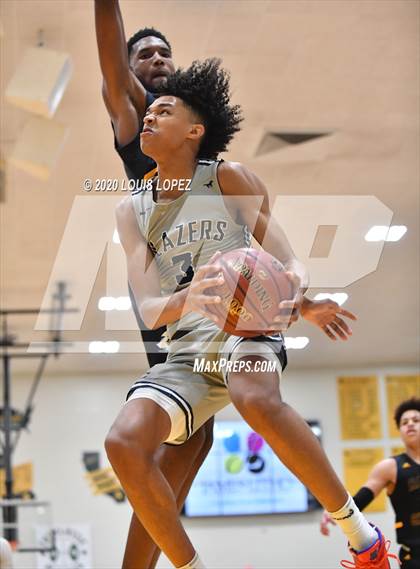Thumbnail 2 in Sierra Canyon vs. Rancho Christian (The Classic at Damien) photogallery.