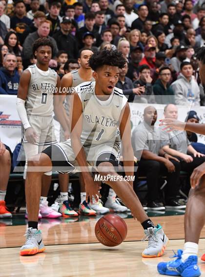 Thumbnail 3 in Sierra Canyon vs. Rancho Christian (The Classic at Damien) photogallery.