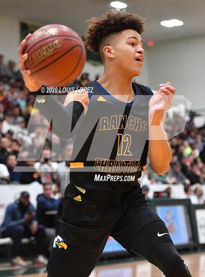 Thumbnail 2 in Sierra Canyon vs. Rancho Christian (The Classic at Damien) photogallery.