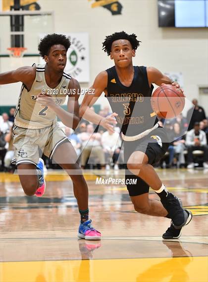 Thumbnail 3 in Sierra Canyon vs. Rancho Christian (The Classic at Damien) photogallery.