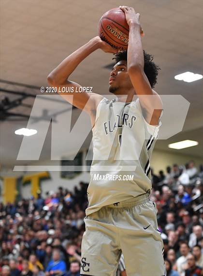 Thumbnail 2 in Sierra Canyon vs. Rancho Christian (The Classic at Damien) photogallery.