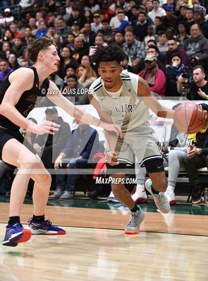 Thumbnail 3 in Sierra Canyon vs. Rancho Christian (The Classic at Damien) photogallery.