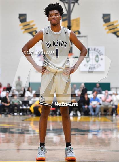 Thumbnail 2 in Sierra Canyon vs. Rancho Christian (The Classic at Damien) photogallery.