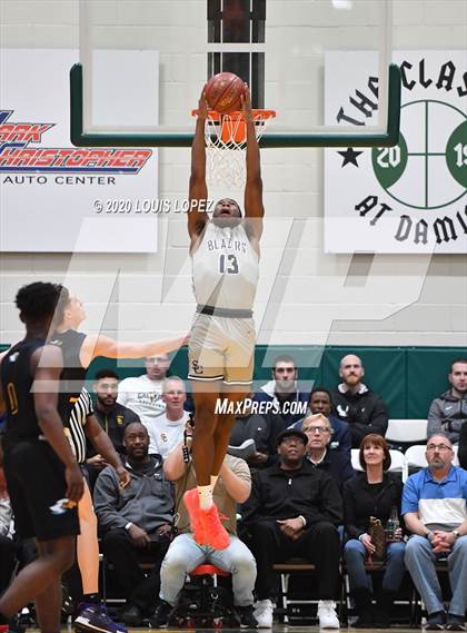 Thumbnail 2 in Sierra Canyon vs. Rancho Christian (The Classic at Damien) photogallery.