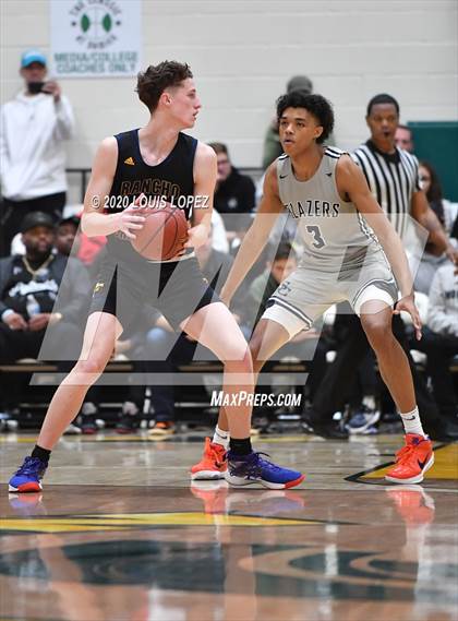 Thumbnail 1 in Sierra Canyon vs. Rancho Christian (The Classic at Damien) photogallery.